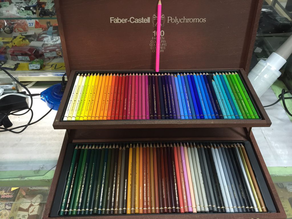 ファーバーカステル（FABER-CASTELL） ポリクロモス色鉛筆 100色 木箱 