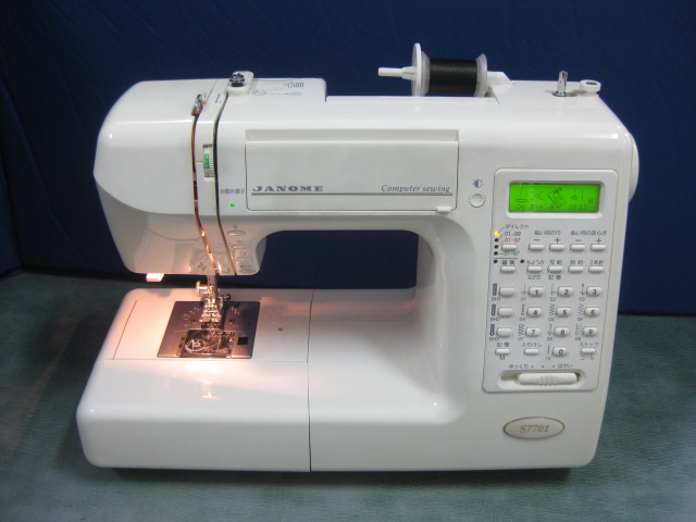 ジャノメ JANOME コンピューターミシン S7701-