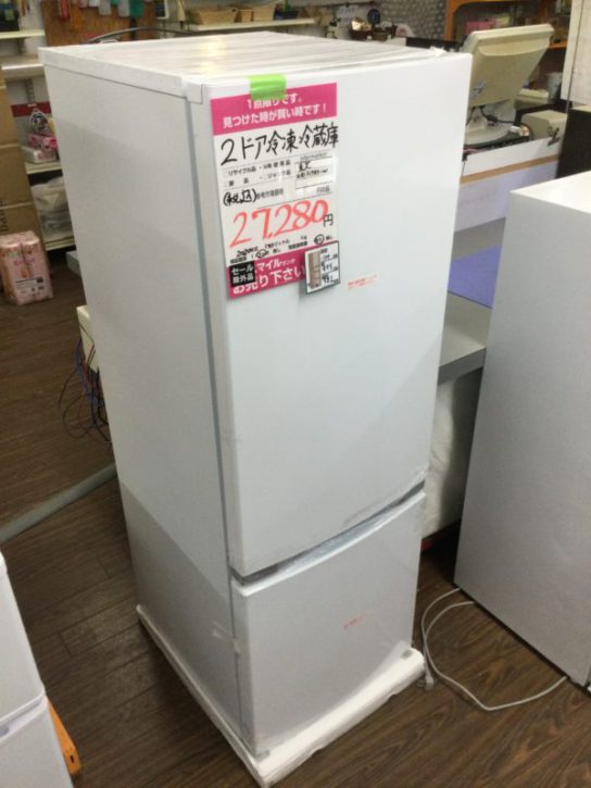 未使用品 2ドア冷凍冷蔵庫 東芝 GR-S17BS-W 買取り入りました。 | 長野南バイパス店 | ﾘｻｲｸﾙｼｮｯﾌﾟ 「スマイルサンタ」