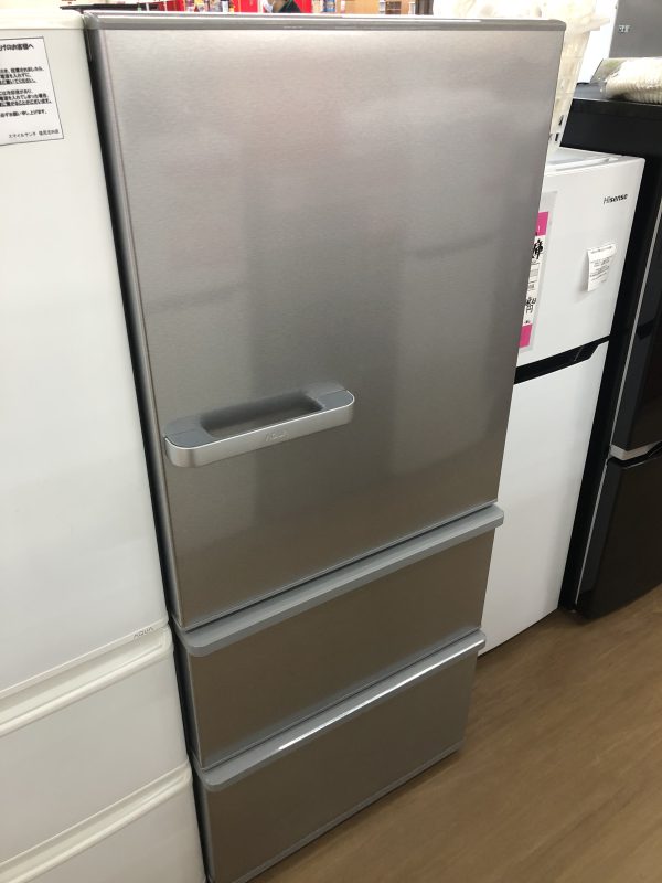 AQUA 3ドア冷凍冷蔵庫 2021年製 272L リサイクルショップ ☆スマイル 