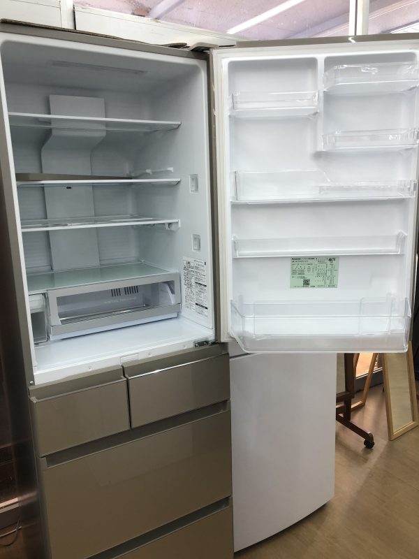 クリアランス セール ◼️パナソニック◼️5D冷蔵庫◼️NR-E454PX-W