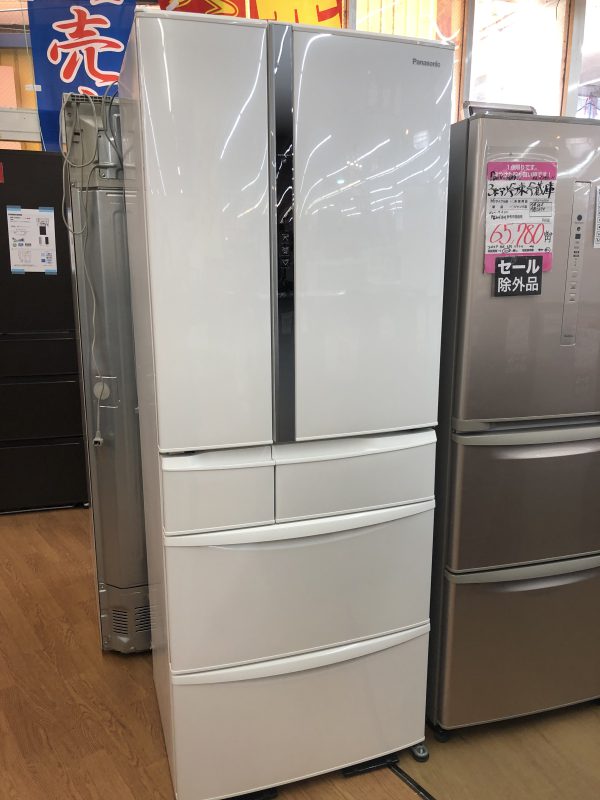 冷蔵庫紹介③ パナソニック6ドア冷凍冷蔵庫 2018年製 451L リサイクル