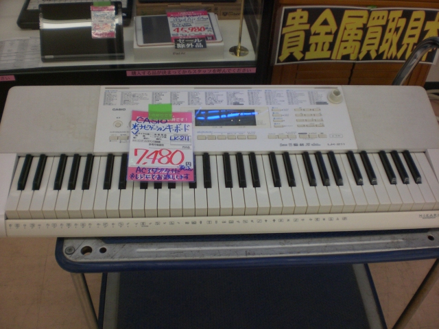 ＣＡＳＩＯ 光ナビ付きキーボード ＬＫ－２１１ 上田店 ℡0268-71-5202 ...