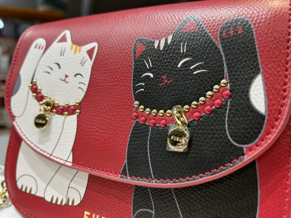 【新品未使用】FURLA　アジア限定招き猫　ショルダーバッグ