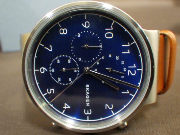 SKAGEN スカーゲン アンカー SKW6358 メンズ 腕時計 革ベルト レザー