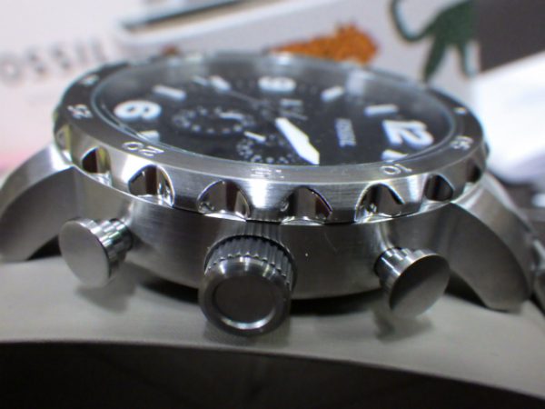 工場店 FOSSIL フォッシル JR1353 超美品 腕時計 メンズ - 時計