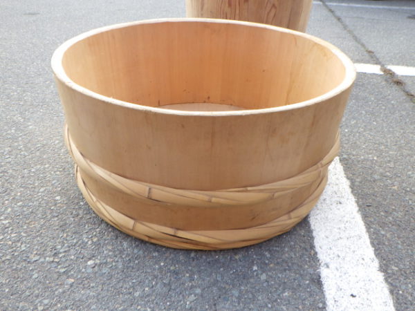 木製 41.3×10.1cm 桶