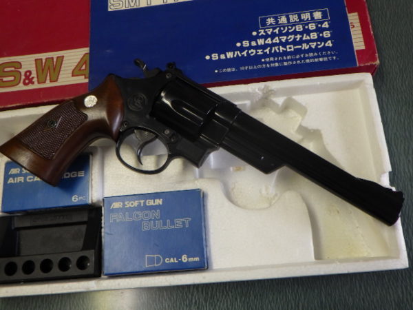 ファルコントーイエアガン　S\u0026W 44MAGNUM 年代物　未使用品　箱ダメージ