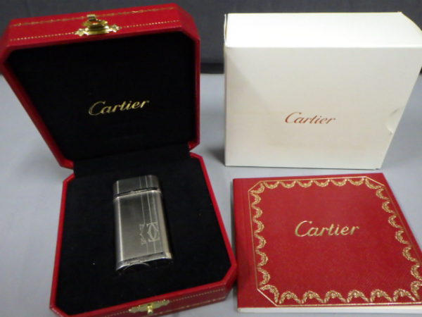 ケース付きランク【着火確認済み】Cartier カルティエ ライター ゴドロン CA120157