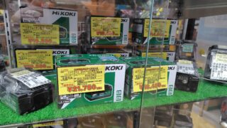 未使用バッテリー！！　工具専門店　スマイルサンタ松本店