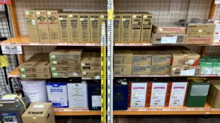 測量 スタッフあります。　工具専門店　スマイルサンタ松本店