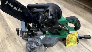 HiKOKI 165mmコードレス卓上スライド丸ノコお買取りさせていただきました。工具専門店 スマイルサンタ松本店