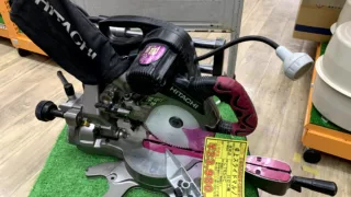 日立工機の卓上スライドマルノコお買取りしました。工具専門店 スマイルサンタ松本店