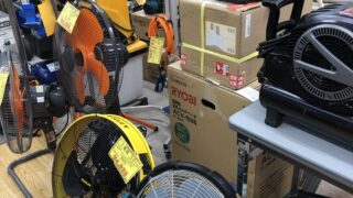毎日暑すぎる🥵！工業扇、卓上扇風機の出番です！　工具専門店　スマイルサンタ松本店✨