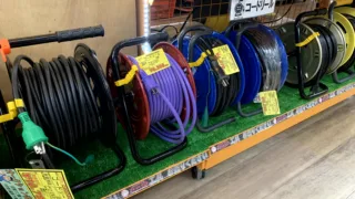 日動工業 コードリール各種あります。工具専門店 スマイルサンタ松本店