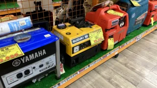 発電機各種あります。工具専門店 スマイルサンタ松本店