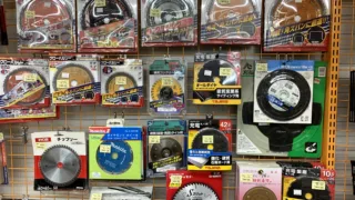 チップソー各種揃ってます。工具専門店 スマイルサンタ松本店